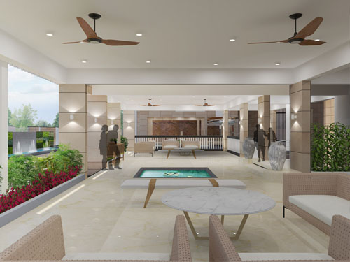 Ambience Courtyard